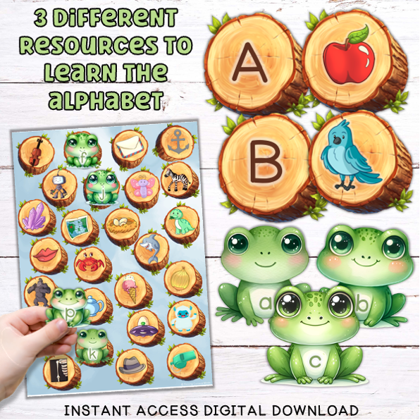 Hopping Through the Alphabet