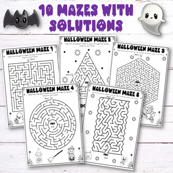 Halloween Activity Booklet