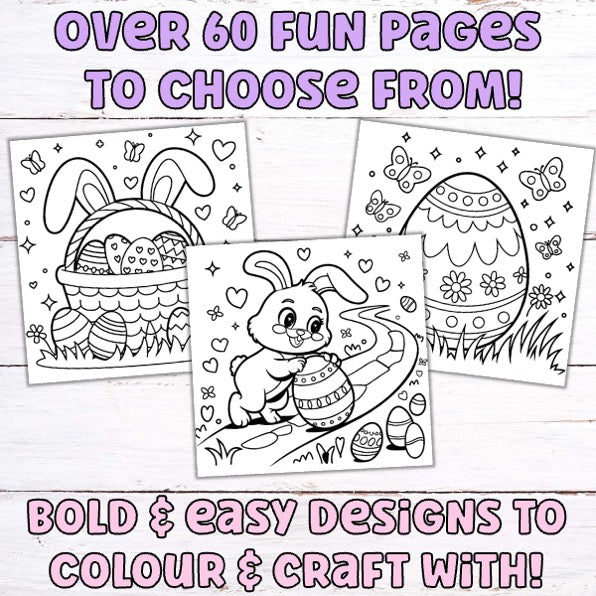 Easter Colouring & Craft Sheets