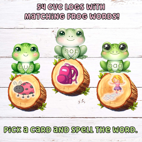 CVC Word Froggy Fun