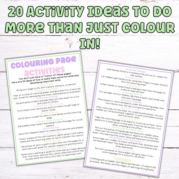 Easter Colouring & Craft Sheets