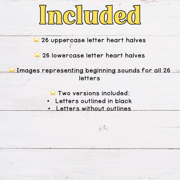 Little Loves Alphabet Match Cards - Magnetic tiles