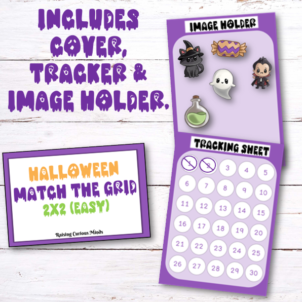 Halloween Match the Grid