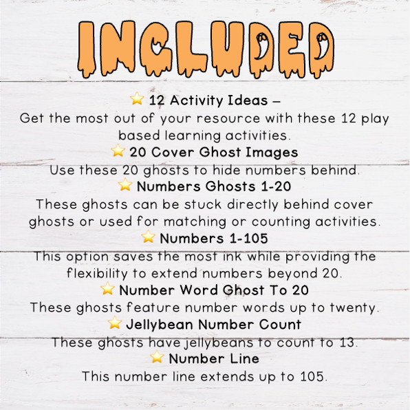 Mystery Ghost Numbers
