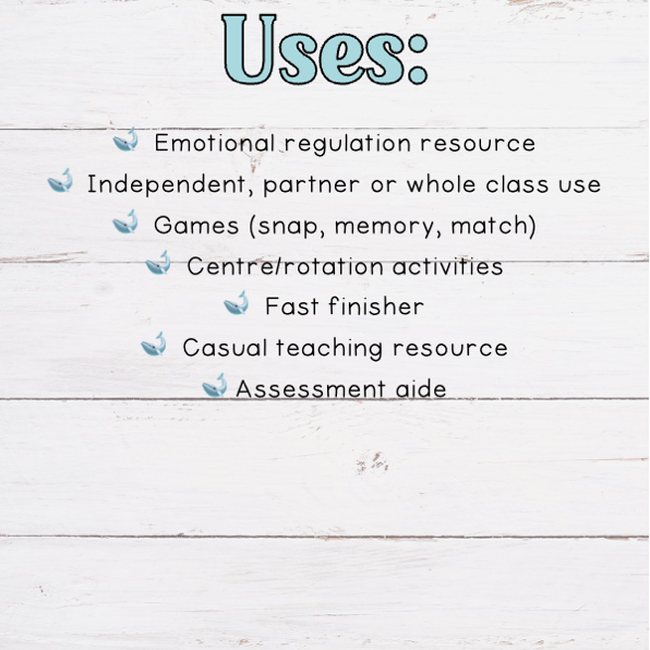 Emotion Flashcards, Puzzles & Poster - Magnetic Tile Toppers