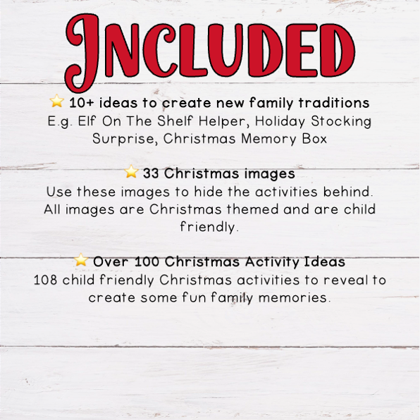 Mystery Christmas Advent Activities