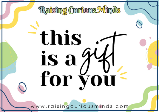 Raising Curious Minds Gift Card