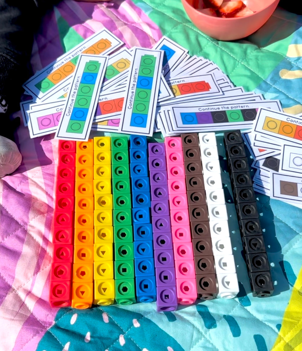 100 Continue The Pattern Activity Cards – Raising Curious Minds