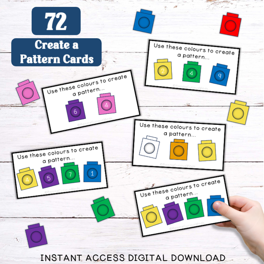 Create a Pattern Activity Cards