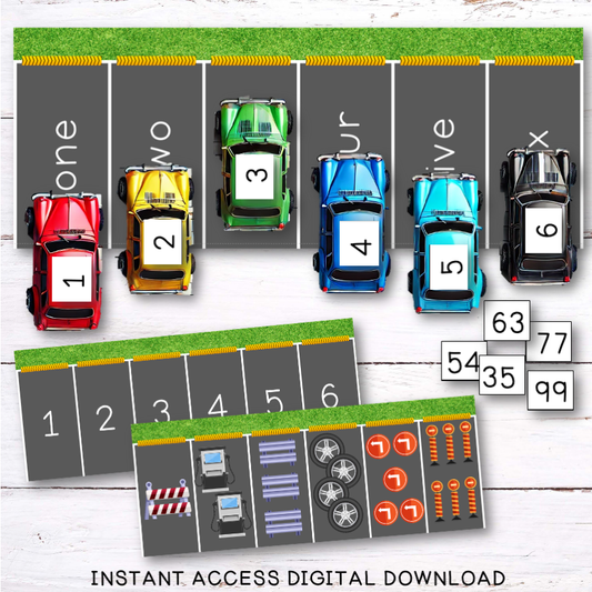 Number Match Car Park