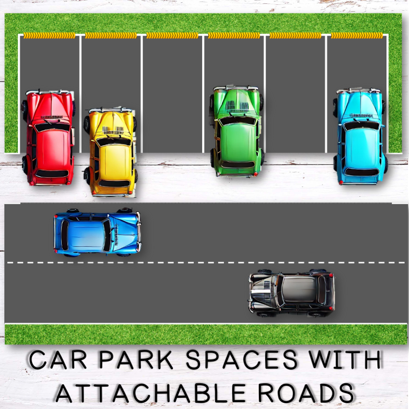 Car Park Spaces and Roads