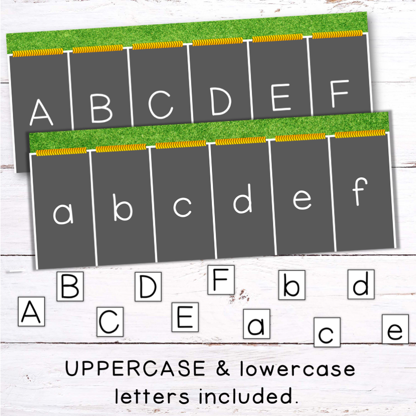 Alphabet Match Car Park