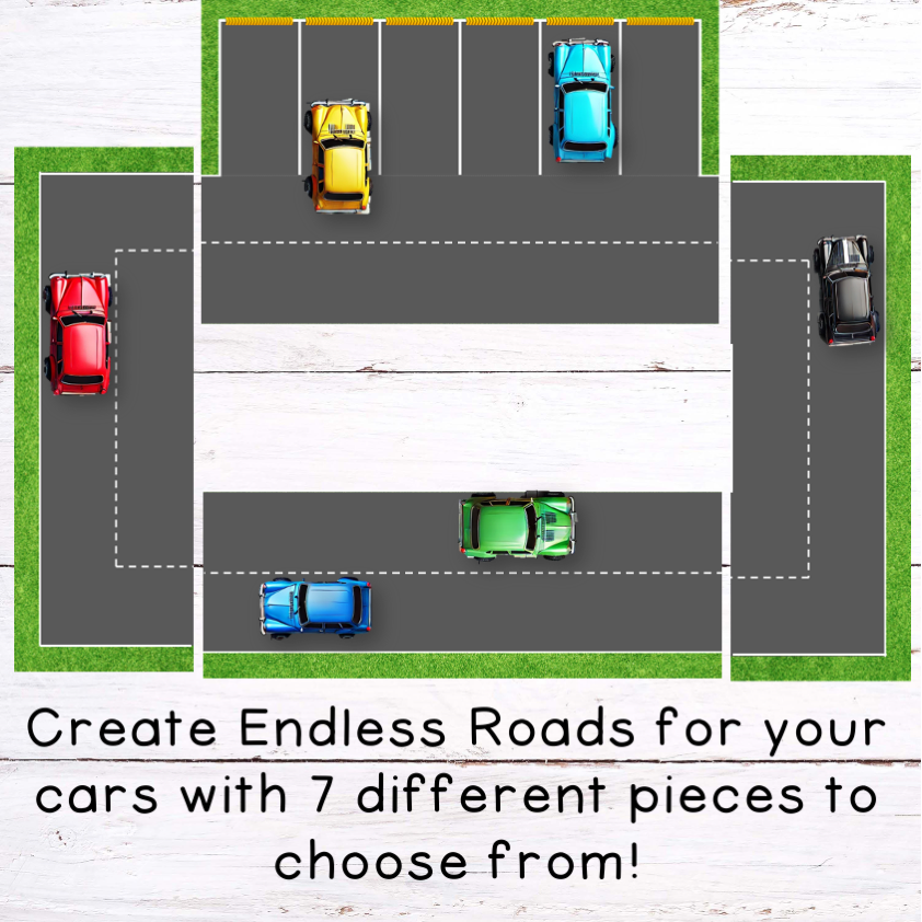 Car Park Spaces and Roads