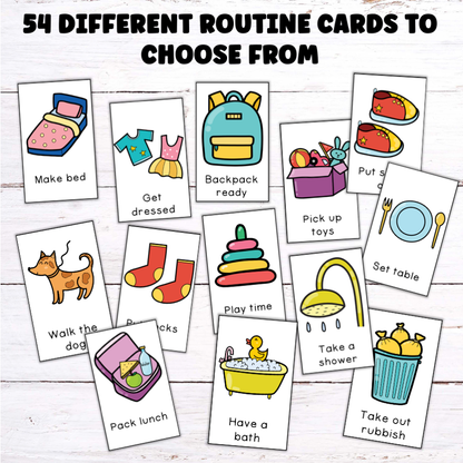 Visual Routine/Chore Flip Chart